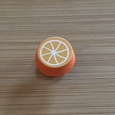 Crocs Jibbitz Orange Fruit Slice Round Shoe Charm