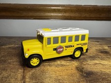 2016 Hasbro Tonka Yellow School Bus Lights Sounds Plastic Funrise 7 Toy Truck