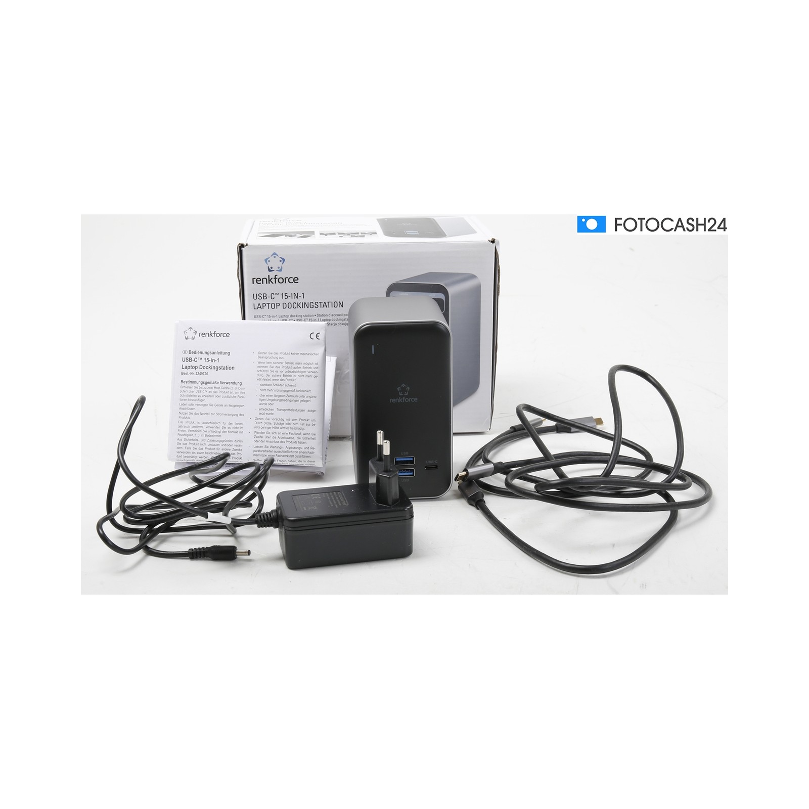 Renkforce Docking USB-C Con 4 Display + Difettoso (284207)