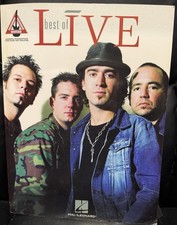 BEST OF LIVE - GUITAR TAB SHEET MUSIC SONGBOOK PAPERBACK 