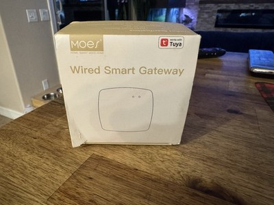 MOES Wired Smart Gateway Hub ZigBee 3.0 Bluetooth Mesh Matter Support Tuya