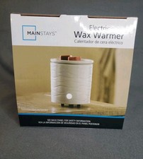 Mainstays Electric Wax Warmer White 4" W X 4" D X 4.4" H