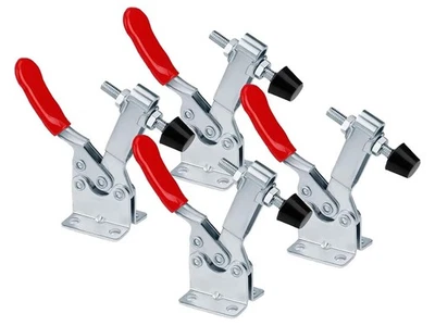 4PCS Pince à Genouillère, Sauterelle de Serrage, Pince à Bascule Horizontale,... - Photo 1/4