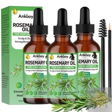 3 Pack Rosemary Oil for Hair Growth,Rosemary Hair Growth Oil,Strengthening Oi...