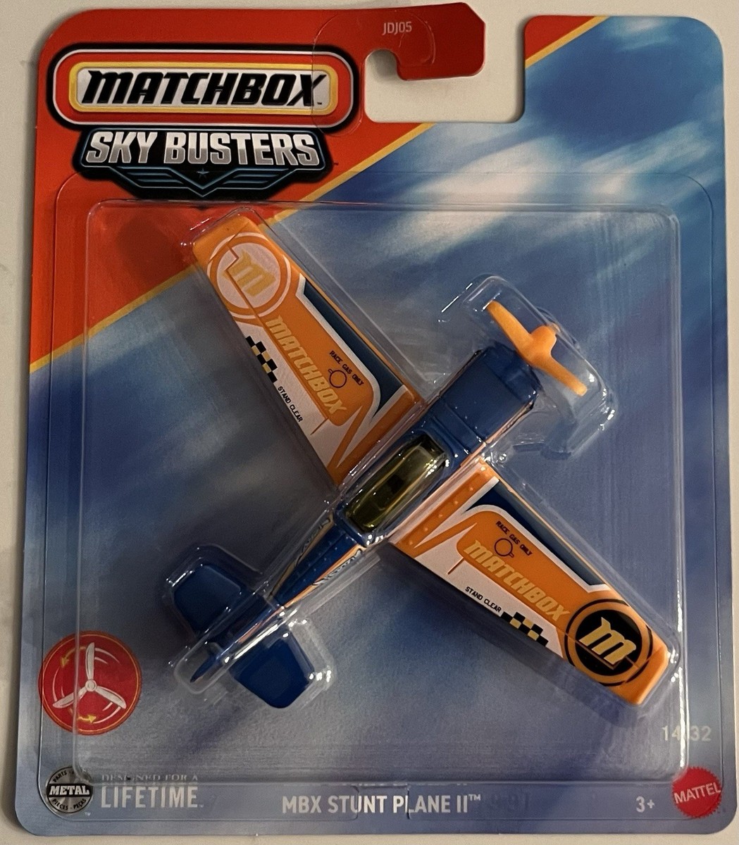 Matchbox 2025 Sky Busters MBX STUNT PLANE II #14/32 Super Chase
