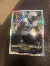 2013 Topps Chrome 134 D.J. Fluker RC X-Fractor San Diego Chargers DT