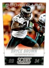 2014 Score Scorecard Football Singles - Pick From List - Complete Your Set