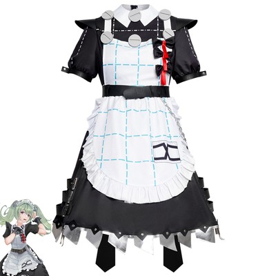 Zenless Zone Zero Corin Wickes Cosplay Costume Wig Women Cute Maid Dress In Stoc