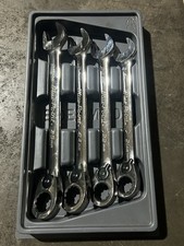 Blue Point / Snap On 4 Piece 21mm - 25mm Large Ratchet Spanner Set VGC