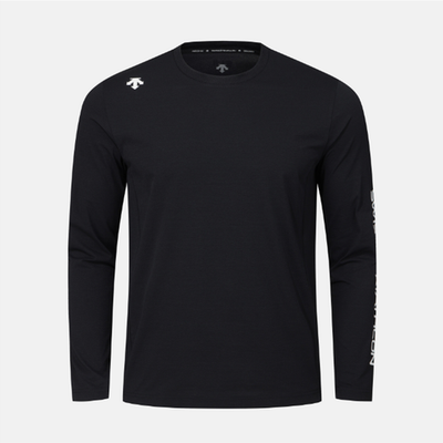 DESCENTE Swiss Triathlon Long-Sleeve T-Shirt BLACK ASIAN FIT | eBay
