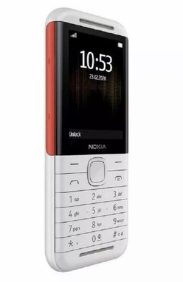 Neu Nokia 5310 rot/weiß entsperrt Dual Sim 16MB 2,4'' 8MB Handy