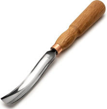 Wood Carving Gouge 7L/22 Spoon Carving Tools, Chisels - Bowl Gouge, Wood Curved
