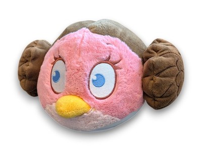 Angry Birds Star Wars Stella Princess Leia Pink Plush Stuffed Animal Large 10''