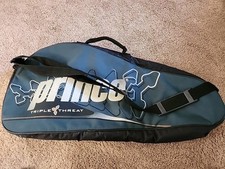 Prince Triple Threat Tennis Racquet Case Cover Bag Padded Green