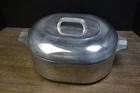 New ListingWagner Ware Magnalite Sidney O 4265P Roaster Pan W/ Lid 8 Qts NO Trivet