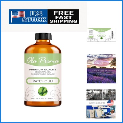 Exclusive 8 oz Patchouli Oil - Therapeutic Grade for Relaxation & Home Fragrance