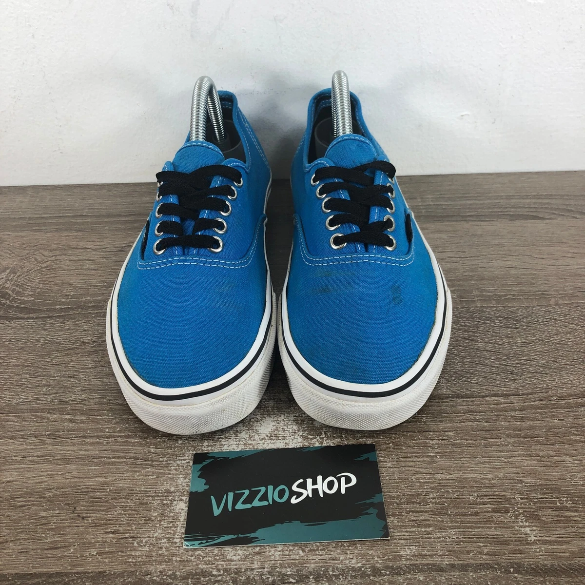 Vans authentic blue clearance black
