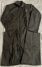 Rothco Military Flight Suit Coverall Overalls Utility Jumpsuit Extra Small Black