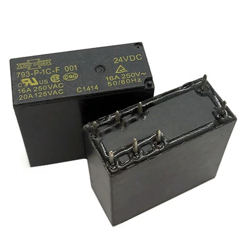 2Pcs SongChuan 793-P-1C-F 001 24VDC Power Relay 8Pins