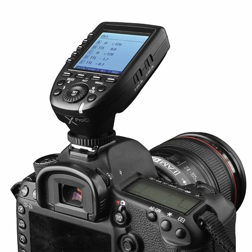 Godox XPro-C 2.4G TTL Flash Trigger 1/8000s HSS Transmitter+ 2*Receiver F Canon - Picture 4 of 12