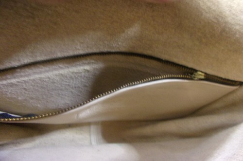 Rare Vintage Coach Bone Leather Crossbody Shoulder Bag made in USA #016-9010 - Picture 12 of 18