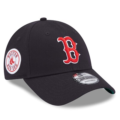 New Era MLB 9Forty Cap Side Patch Boston Red Sox Baseball Mütze Verstellbar