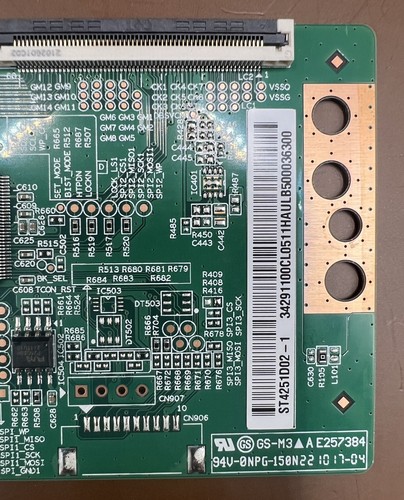 Placa T-con Philips 43PFL5756/F7A ST4251D02-1 TD-000L probada OEM - Imagen 2 de 4
