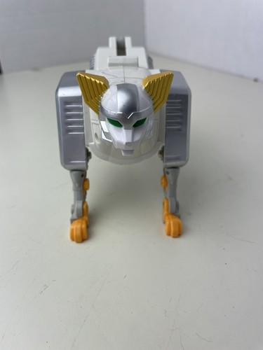 1998 Power Rangers Lost Galaxy White Wildcat Zord, braccio Megazord Deluxe - Foto 2 di 4