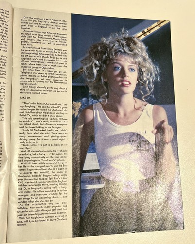 Countdown Magazine March 1988 Kylie Do Re Mi The Saints O M D John Farnham - Picture 5 of 21