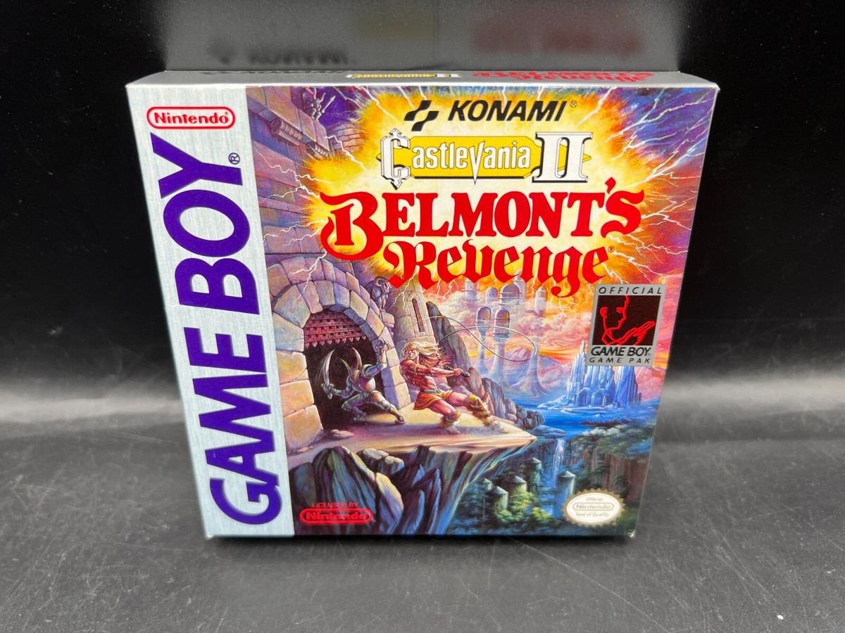 Castlevania II Belmont's Revenge Game Boy GB Complete in Box Castlevania II Belmont's Revenge Game Boy GB Complete in Box