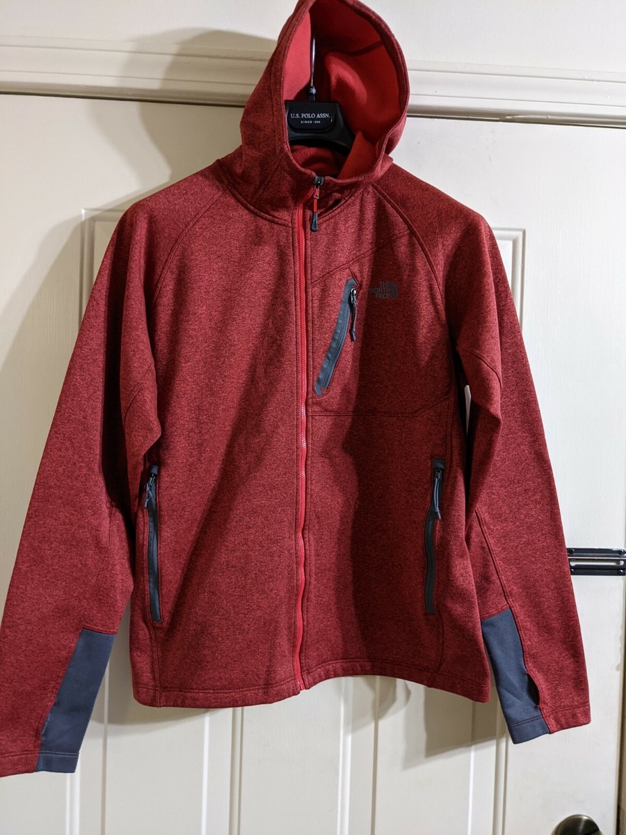 The North Face Men's Medium Yosemite Red Hooded Trail Jacket