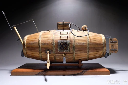 Wooden Model Kits Nikonov Submarine 350mm 13.8" Model Ship Kits