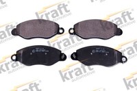 Kraft Automotive 6002240 Bremsbelagsatz, Scheibenbremse FüR Ford