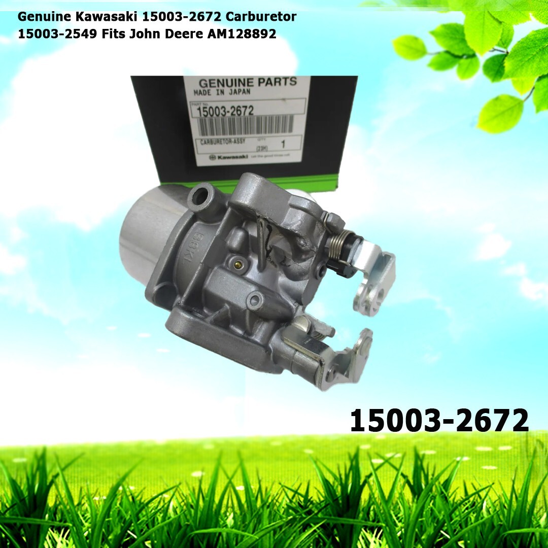 Genuine Kawasaki 15003-2672 Carburetor 15003-2549 Fit John Deere ...