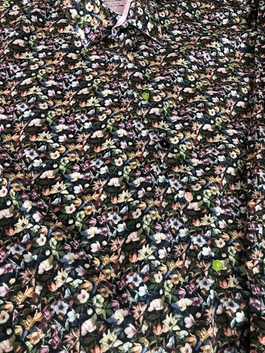 Claudio Lugli Shirt Mens Size XXL Floral Print Long Sleeve Multicoloured - Picture 2 of 8