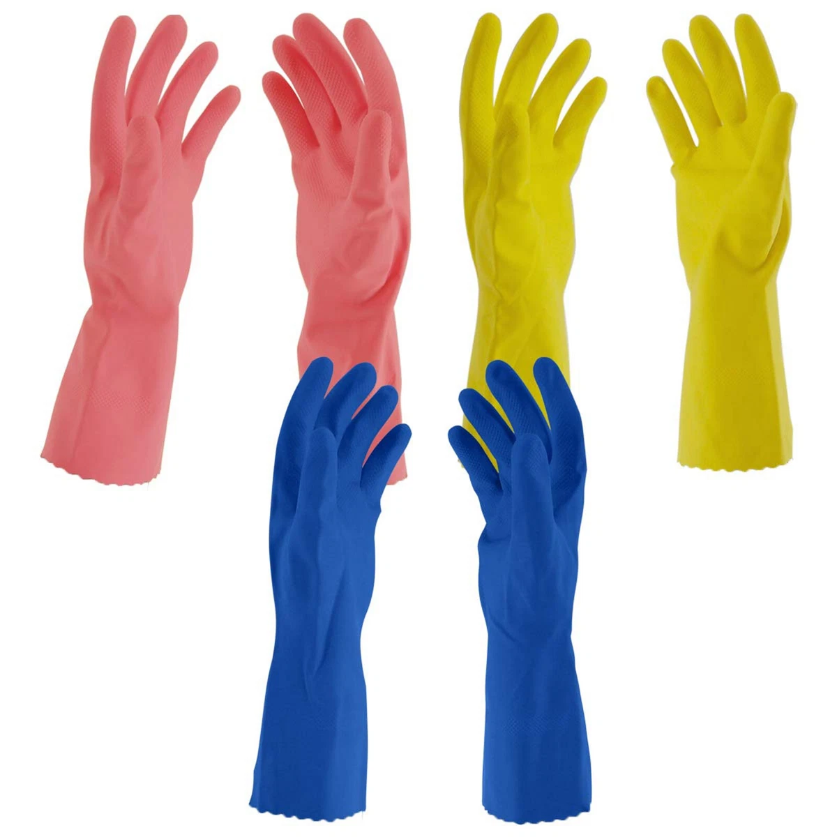 Stylish rubber gloves deals