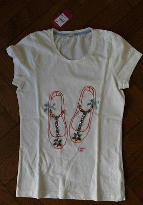 Jasper Conran Debenhams T Shirt GLITZERSTEINE 152 eher 140 10 Jahre NP 15£
