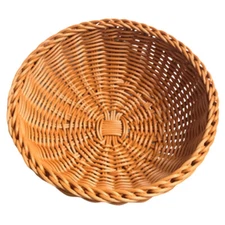 Bread Basket Woven Tabletop Food Fruit Vegetables Serving Basket Restaurant