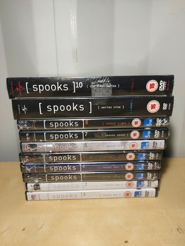 π Sealed DVD Box Sets SPOOKS - The Complete Seasons 1-10 UK BBC Series Rare