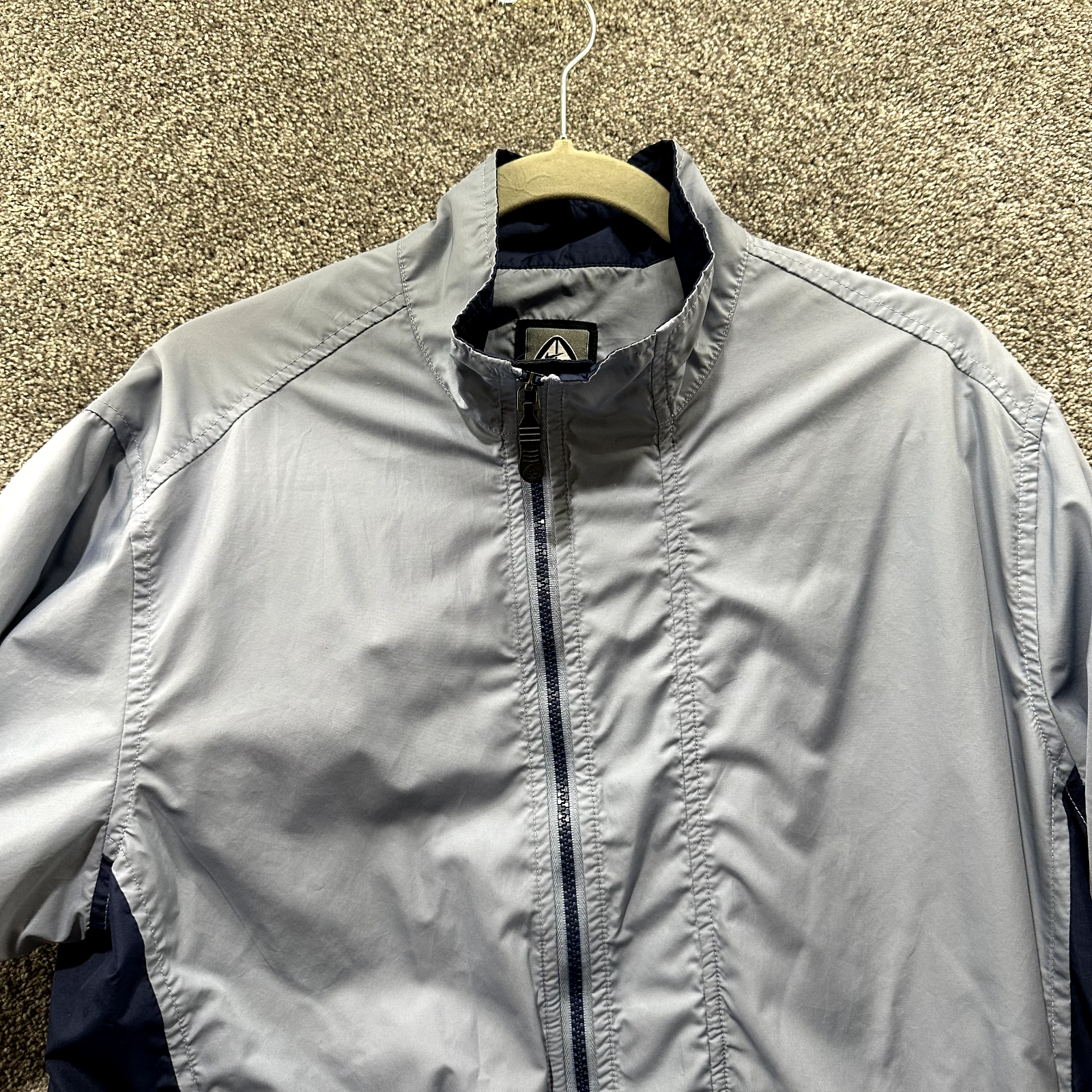 SACAI X NIKE Giacca a vento Nike ACG 3 donna M (8 10) blu full zip ventilata clima fit