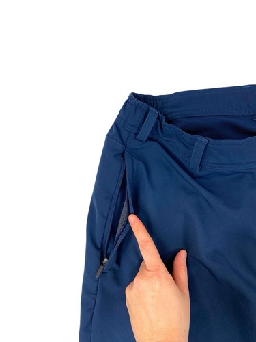 MACK WELDON 'Radius Flex Jogger' Mens Pants Stretch Tech Zip Pocket Blue Medium - Picture 9 of 14