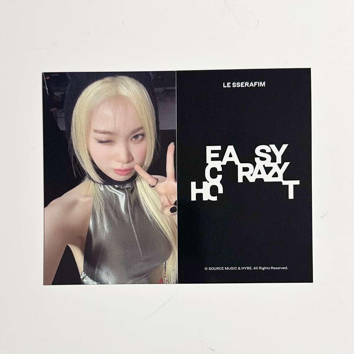 LE SSERAFIM] EASY CRAZY HOT TOUR / JACKET MD Benefit