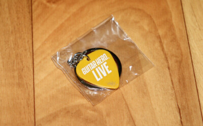Guitar Hero Live Rare Keychain Key ring Schlüsselanhänger PS3 PS4 Xbox 360 Wii 