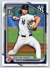 BRYCE CUNNINGHAM YANKEES  RC 1st card   2024 BOWMAN DRAFT #BD-97