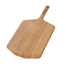 Chef Pomodoro 14-inch Bamboo Pizza Peel, Wooden Pizza Peel 14  Assorted Sizes 