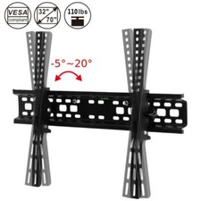 LCD LED TV Wall Mount Bracket Tilt for 32 36 42 46 50 52 55 60 65 70 in Screen