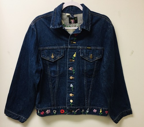 Vintage Wrangler Jean Jacket Blue 42 
