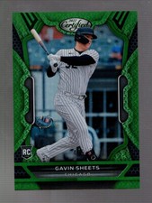 2022 Gavin Sheets Panini Chronicles Certified #6 Green 4/5 RC White Sox