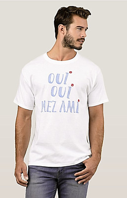 Amazon T Shirt Oui Mais Non Funny French Shirt
