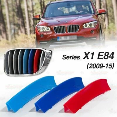 Set de Caches Grilles Clips Calandre BMW M Serie X1 E84 de 2009 à 2015 - Photo 1/4